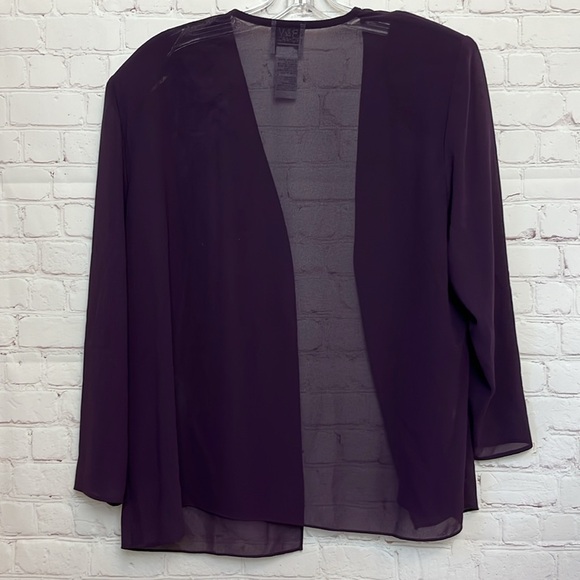 R&M Richards Glitter Embroidered Two Piece Set - Picture 9 of 12